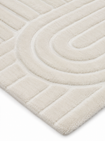 The Arco Rug — Luxury Textured Geometric Area Rug