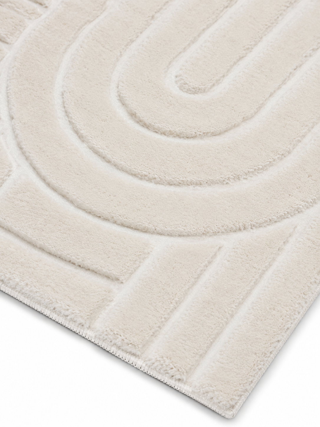 The Arco Rug — Luxury Textured Geometric Area Rug