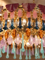 The Oravelle Cascade Chandelier — Luxury Artisan Glass Pendant Light