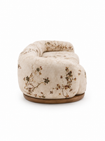 The Gavora Sofa — Luxury Botanical Curved 4 Seater Sofa