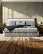 Strato Luxury Upholstered Panel Bed