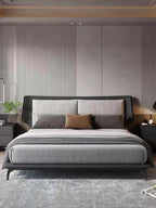 Iden Modern Sleek Bed Without Storage