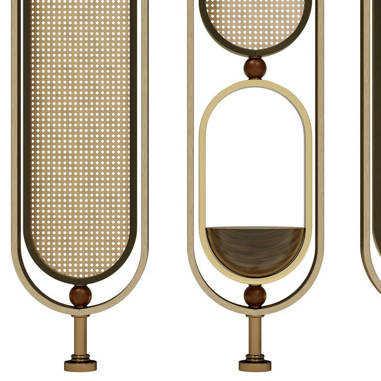 Mirana Mesh Decorative Metal Partition
