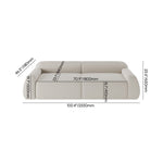 Capella Living Velvet Upholstered 3-Seater Luxury Sofa