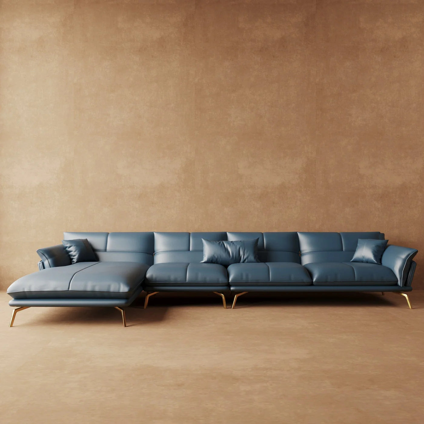 Rala Modern Luxury Leather Sectional Sofa