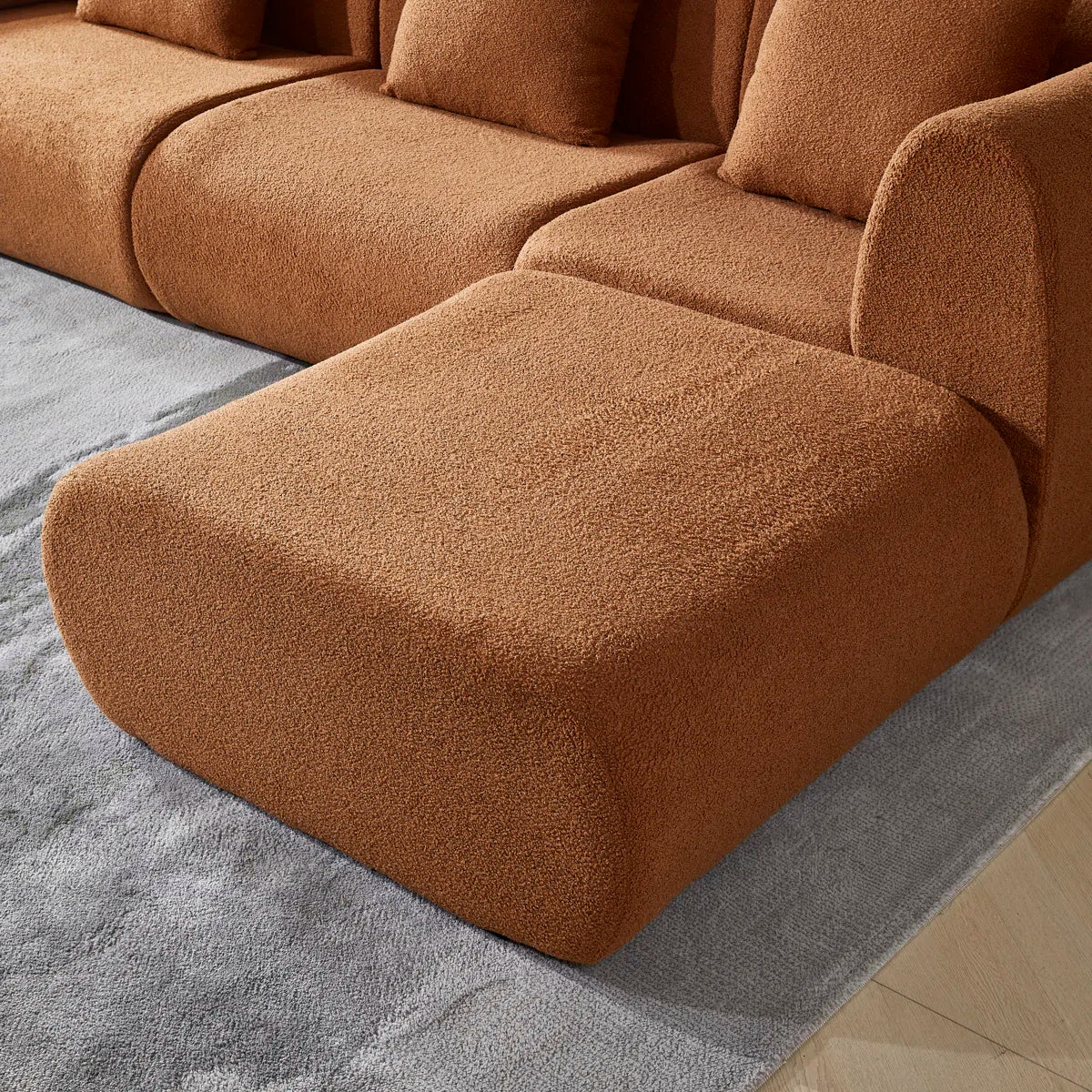 Orana Modern Luxury Boucle Sectional Sofa
