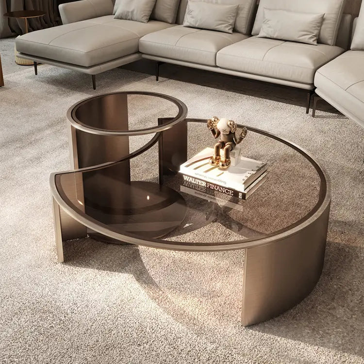Ryma Modern Trendy Nesting Coffee Table
