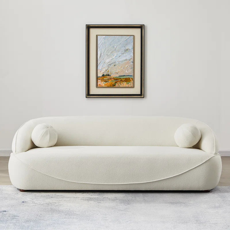 Rayez Modern 3 Seater Curvy Sofa