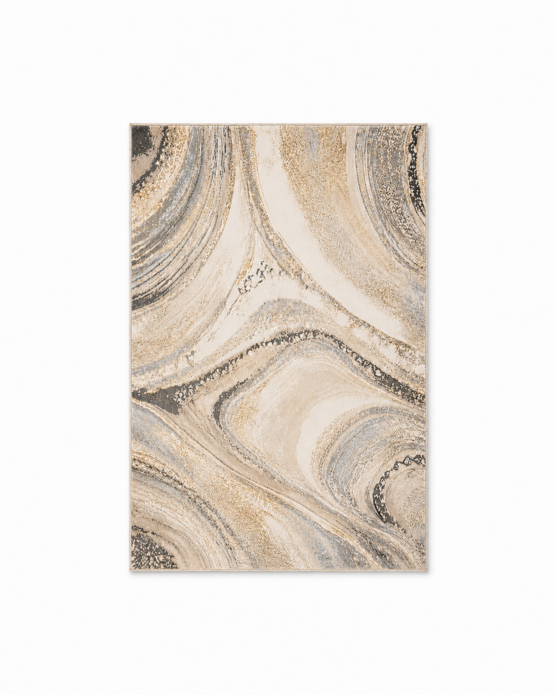 The Elvique Rug — Luxury Contemporary Marble Area Rug
