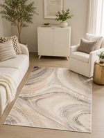 The Elvique Rug — Luxury Contemporary Marble Area Rug