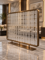 The Arvino Divider — Luxury Textured Glass Divider