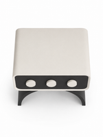 The Orbita Bedside Table — Modern Nightstand with Drawer Storage & Contemporary Arch Design