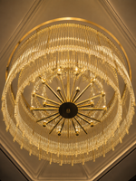 The Radiance Chandelier — Luxury Crystal Fringe Drum Chandelier