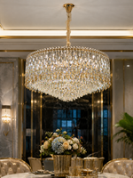 The Ophelia Radiance — Luxury Crystal Drum Chandelier