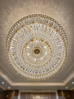 The Ophelia Radiance — Luxury Crystal Drum Chandelier