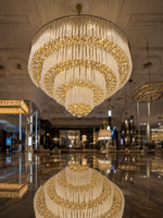 The Elowen Chandelier — Luxury Crystal Orb Cascade Chandelier
