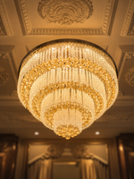 The Elowen Chandelier — Luxury Crystal Orb Cascade Chandelier