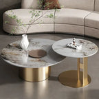 Nia Duo Modern Coffee Table and Side Table Combo Set