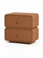The Duvelle Bedside Table — Modern Nightstand with 2 Drawer Storage & Contemporary Design