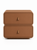 The Duvelle Bedside Table — Modern Nightstand with 2 Drawer Storage & Contemporary Design