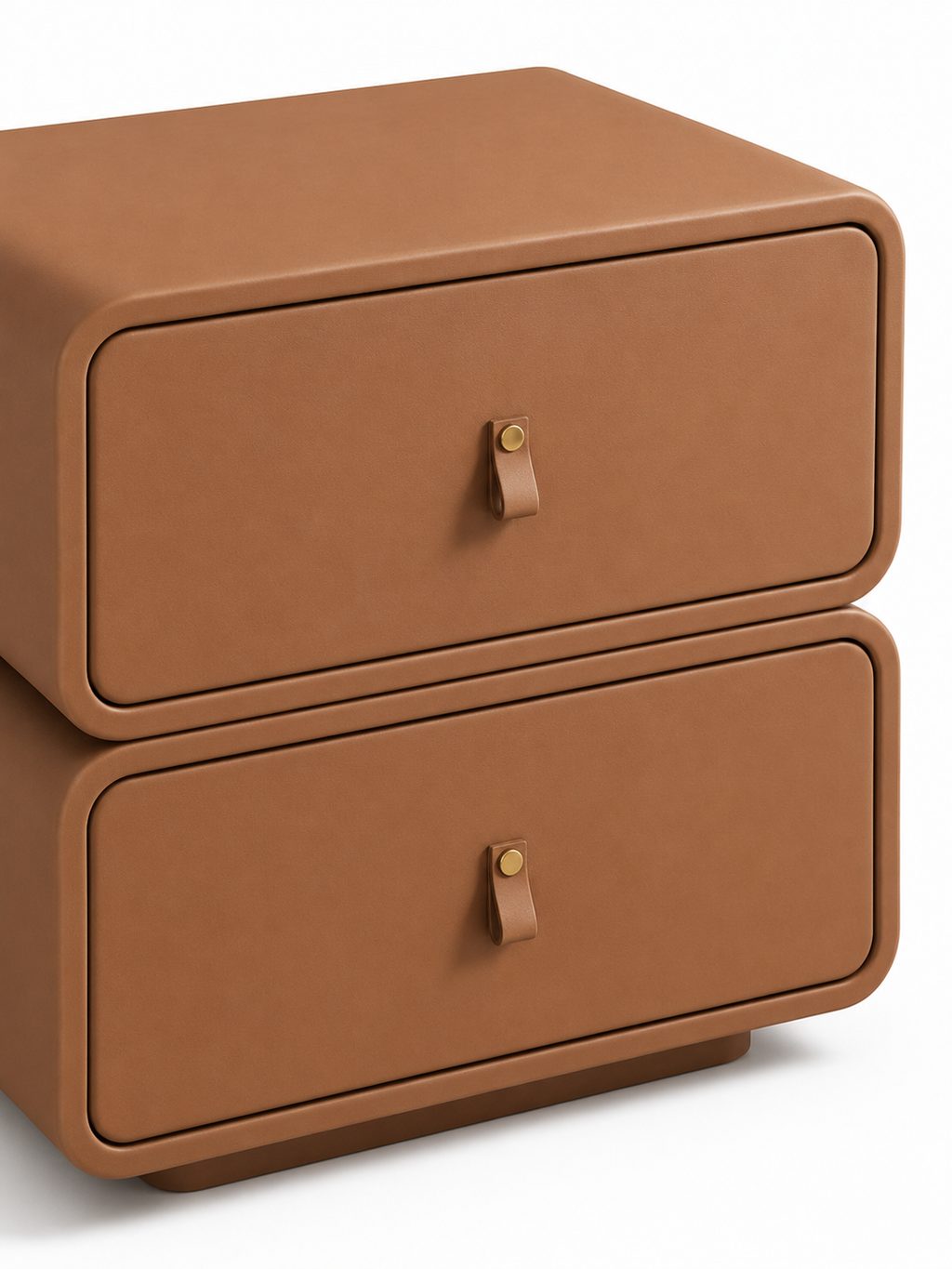 The Duvelle Bedside Table — Modern Nightstand with 2 Drawer Storage & Contemporary Design