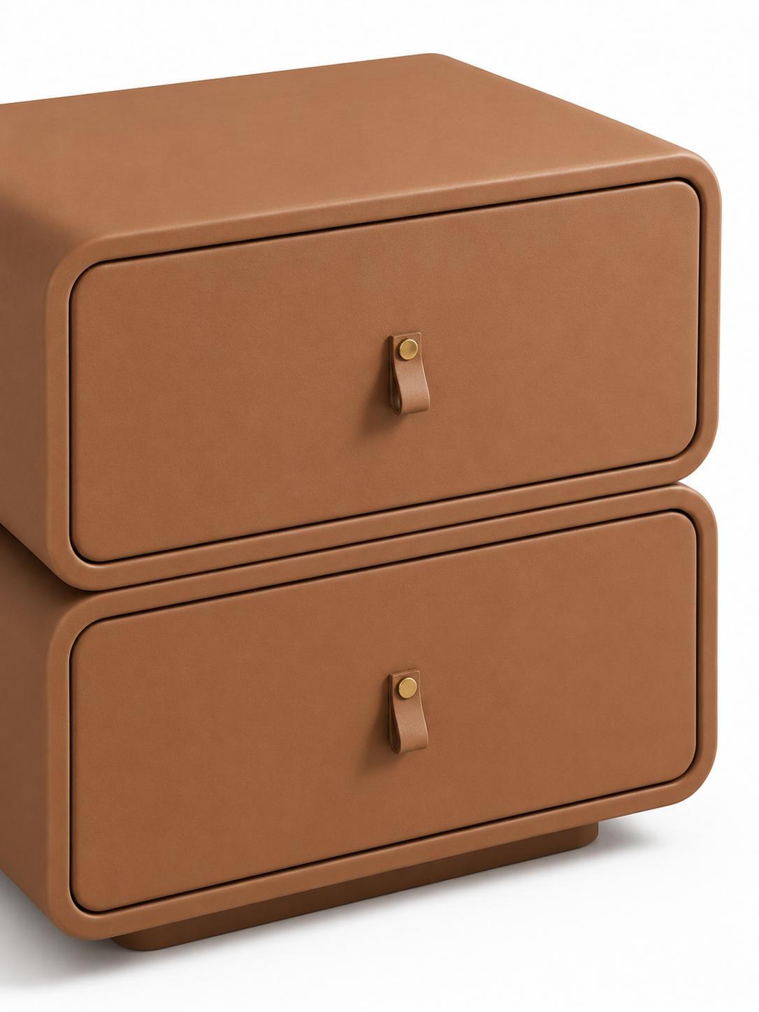 The Duvelle Bedside Table — Modern Nightstand with 2 Drawer Storage & Contemporary Design