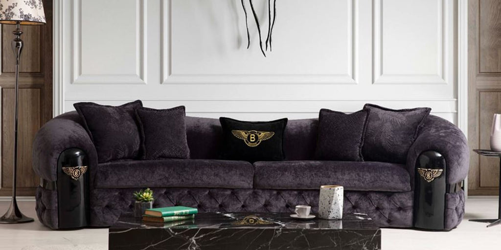 Sassy Contemporary Bentley Chesterfield Sofa