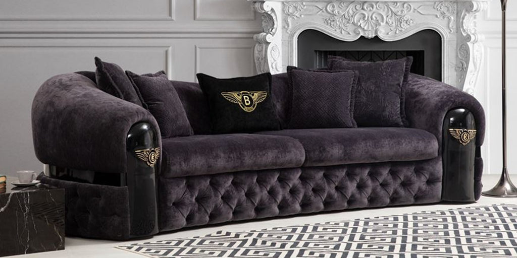 Sassy Contemporary Bentley Chesterfield Sofa