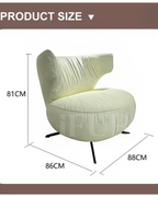 Arlo Curve Swivel Sofa Chair