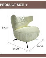 Arlo Curve Swivel Sofa Chair