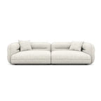 Absar 3 Seater Luxury Curvy Boucle Sofa