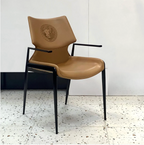 Versace Grey Modern Dining Chairs
