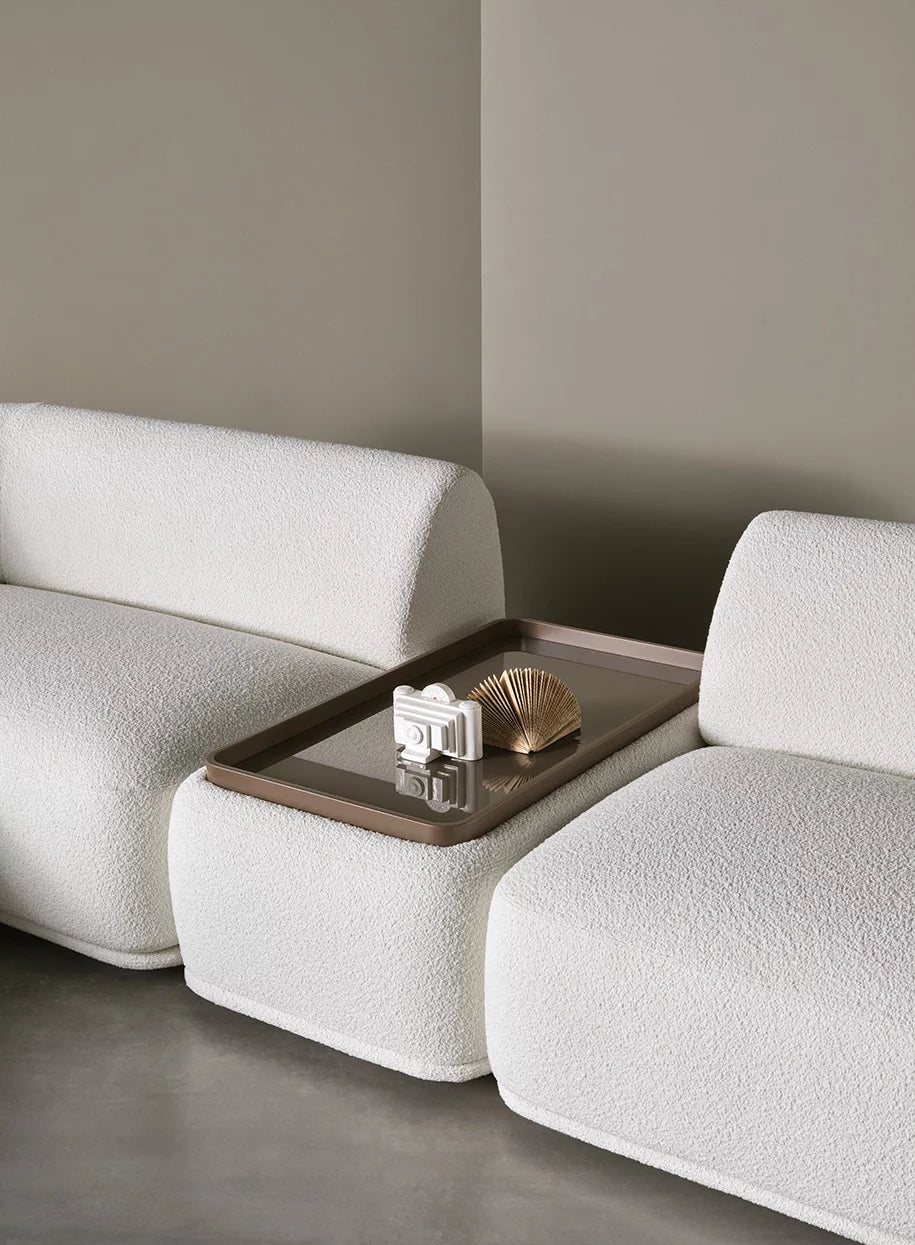 Rene Modern Boucle Sofa Set With Centre Table