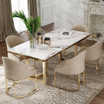 Ira Luxury 6 Seater Modern Dining Table Set