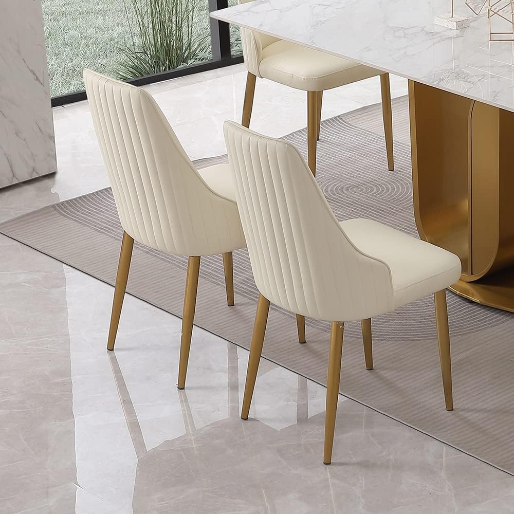 Boss Luxury Modern Stainless Steel Dining Table Set