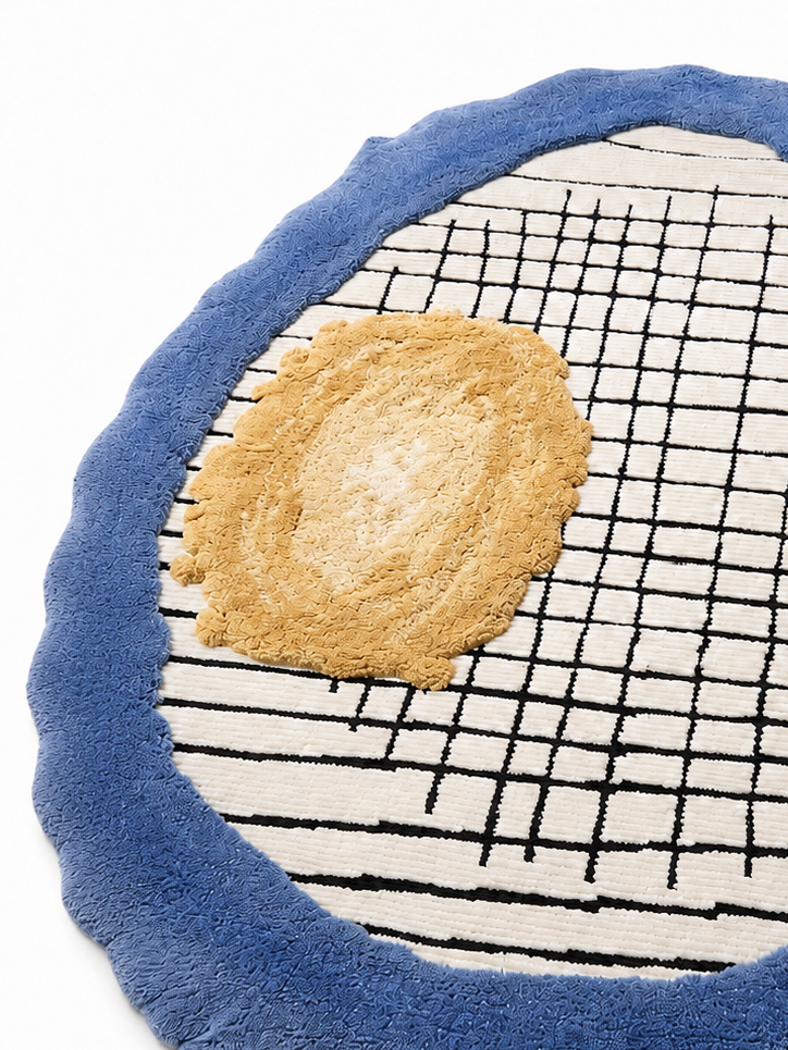 The Indigo Loom Rug — Luxury Modern Abstract Hand-Tufted Area Rug