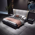 Miraculous Modern Upholstered Luxury Bed in Leatherette