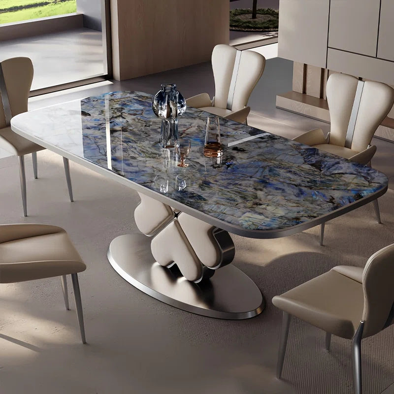 Sarzo Modern Contemporary Luxury Dining Set
