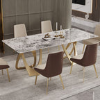 Serene Contemporary Luxury 8 Seater Dining Table Set Final Part Pay