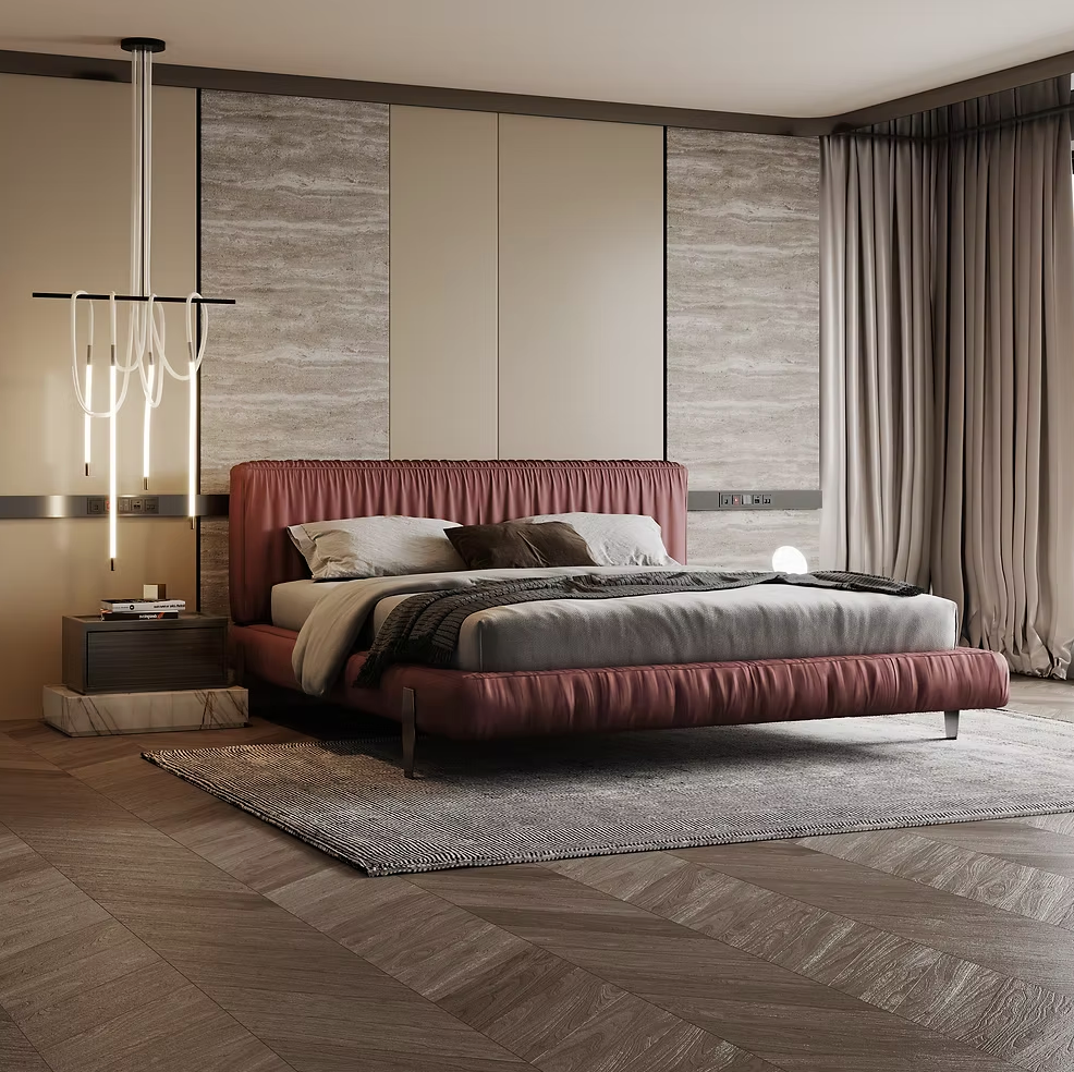 Marono Modern Bed Without Storage