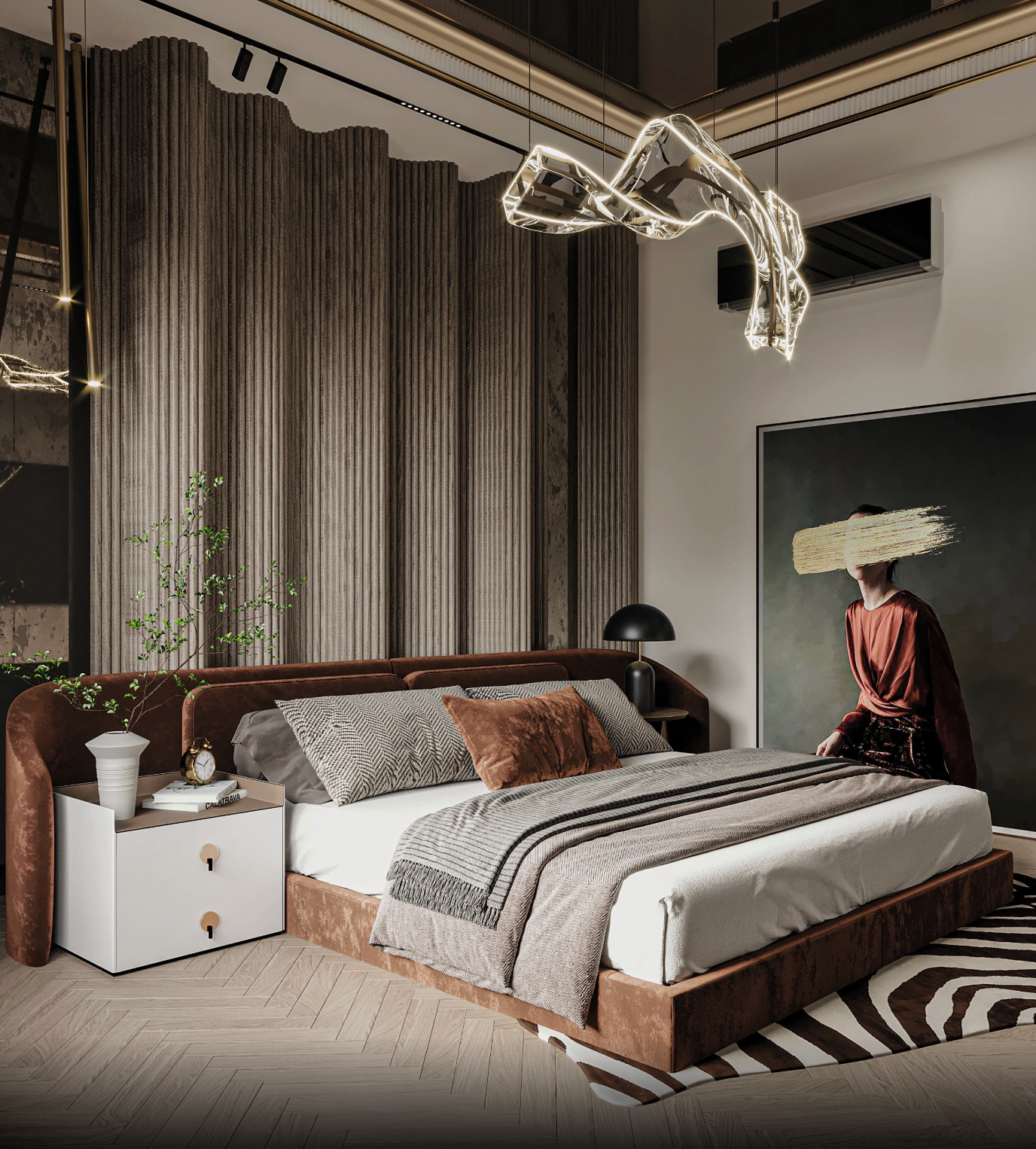 Zara Modern Luxury Bed With Storage