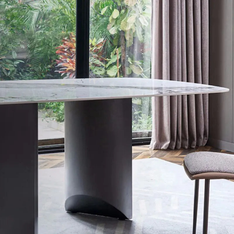 Zayden Modern Rectangular 6 Seater Dining Table