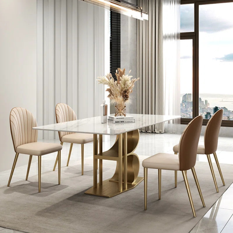 Zeva Modern Luxury Turkish Dining Table Set