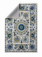 The Riviera Rug — Luxury Vintage Botanical Area Rug