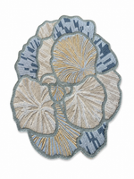 The Ivory Bloom Rug — Luxury Sculpted Floral Hand-Tufted Area Rug