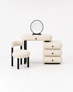 The Orvessa Dressing Table — Luxury Modern Makeup Vanity with Storage