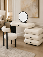 The Orvessa Dressing Table — Luxury Modern Makeup Vanity with Storage