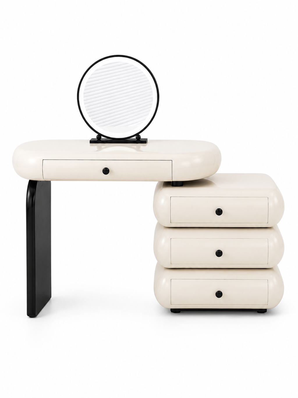 The Orvessa Dressing Table — Luxury Modern Makeup Vanity with Storage