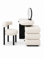 The Orvessa Dressing Table — Luxury Modern Makeup Vanity with Storage