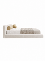 The Primrose Bed — Luxury Bouclé Upholstered Bed